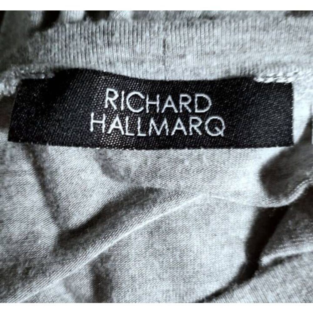 RICHARD HALLMARQ GRAY DOLMAN SLEEVE DRESS SZ.S EUC. - Picture 7 of 8